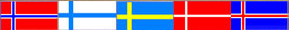 Graphic of Scandinavian flags